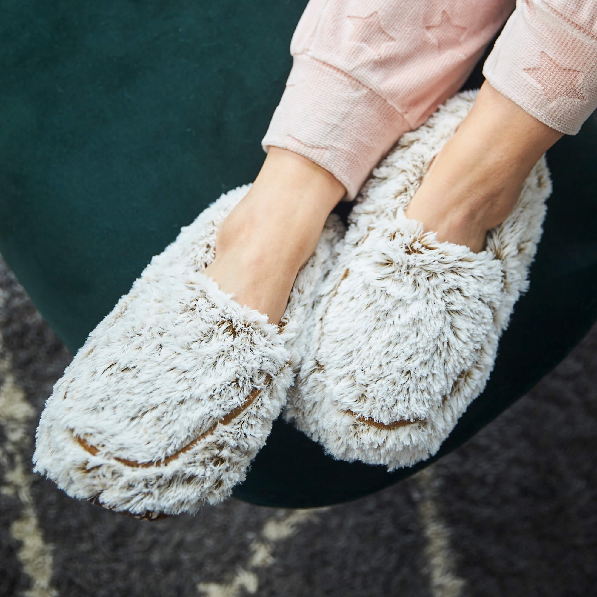 Microwavable Heated Slippers InnovaGoods - Slippers - Photopoint