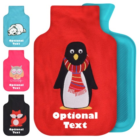 - 2 Litre Sanger Brand - Black with Fox (Personalised with Text)