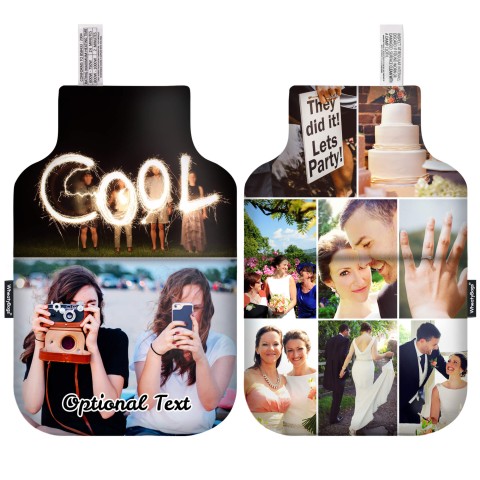 - Classic Bottle Shape with Organic Lavender (Personalised with Text)