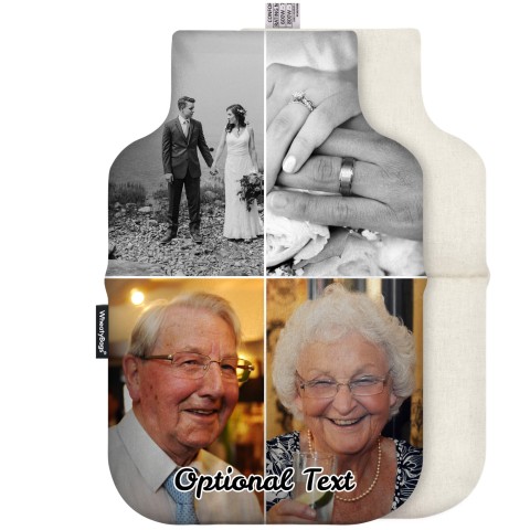 - Classic Bottle Shape with Organic Lavender Removable Cover (Optional Personalised Gift Text)