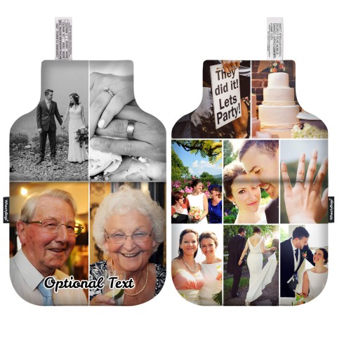 - Classic Bottle Shape with Organic Lavender (Personalised with Text)