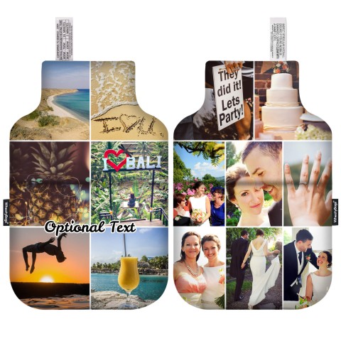 - Classic Bottle Shape with Organic Lavender (Personalised with Text)