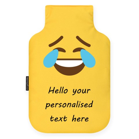 - Standard (2 Litre) - Crying with Laughter Soft Velvet Polyester Fabric (Personalised with Text)