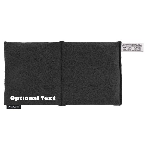 - Black Fleece Fabric (Personalised with Text)