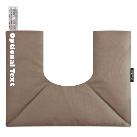 - Mole Brown Luxury Cotton Fabric Personalised with Text