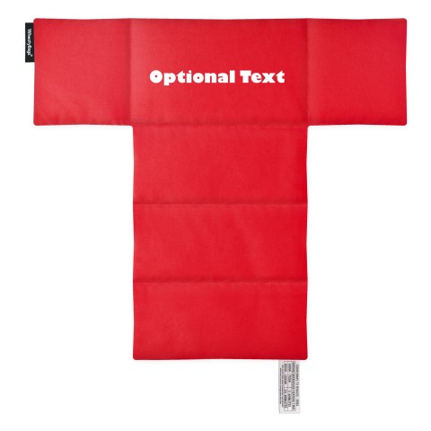 - Red Cotton Fabric (Personalised with Text)