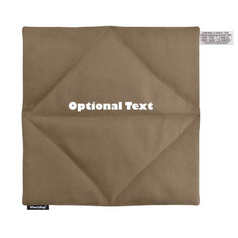 - Mole Brown Luxury Cotton Fabric (Personalised with Text)