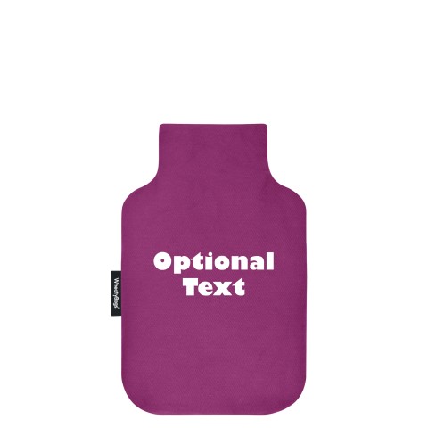 Mini (750ml) Size - Purple Cotton Fabric (Personalised with Text)
