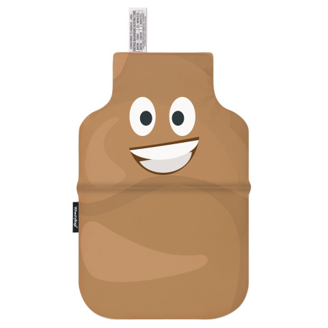 - Happy Poo Mock Suede Polyester Fabric