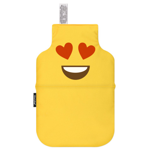 - Love Heart Eyes Mock Suede Polyester Fabric