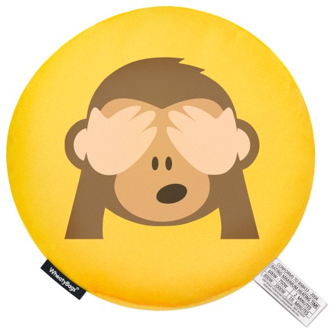 - See no Evil Monkey Mock Suede Polyester Fabric