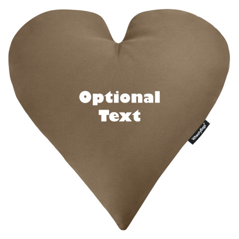 40cm - Mole Brown Luxury Cotton Fabric (Personalised with Text)