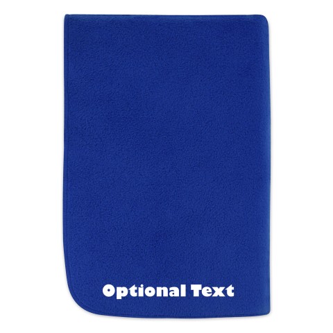(300cm x 300cm) - Royal Blue Fleece Fabric (Personalised with Text)