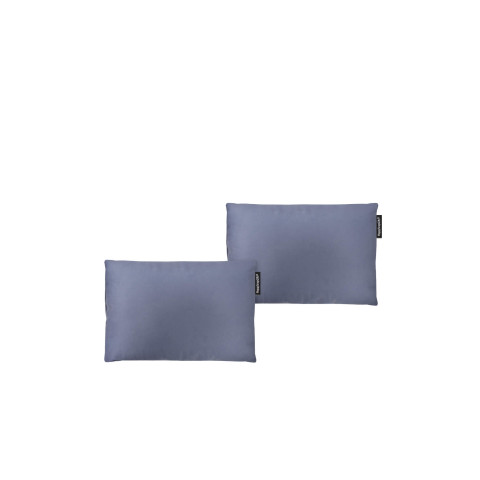- 30cm x 20cm Twin Pack and Removable Cover - Gothic Blue Luxury Cotton Fabric