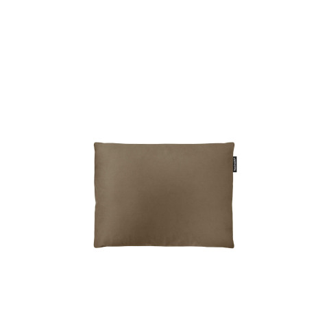 - 40cm x 30cm and Removable Cover - Mole Brown Luxury Cotton Fabric