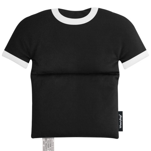 with Trampolining Icon - Black Mock Suede Polyester Fabric (Personalised with Text)