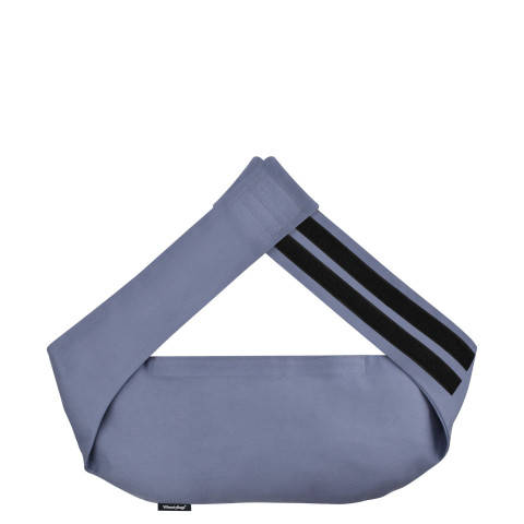 (L 21cm x 140cm) and Removable Cover (Hook & Loop Opening) - Gothic Blue Luxury Cotton Fabric