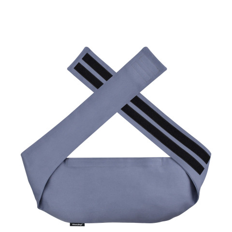 (XL 21cm x 160cm) and Removable Cover (Hook & Loop Opening) - Gothic Blue Luxury Cotton Fabric