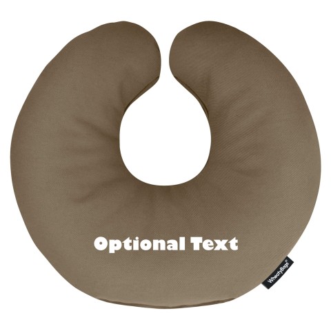 35cm - Mole Brown Luxury Cotton Fabric (Personalised with Text)