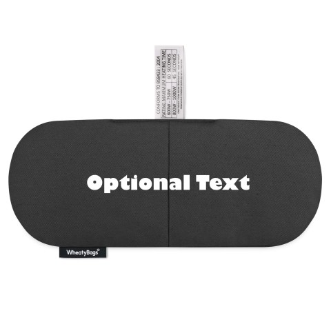 - Black Polycotton Fabric (Personalised with Text)