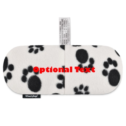 - Paws Print Fleece Fabric (Personalised with Text)