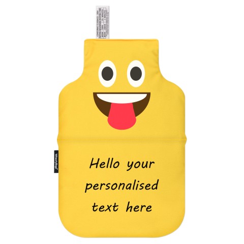 - Tongue Out Mock Suede Polyester Fabric (Personalised with Text)