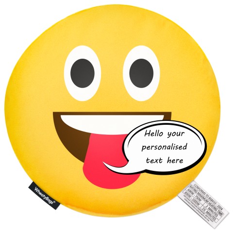 - Tongue Out Mock Suede Polyester Fabric (Personalised with Text)