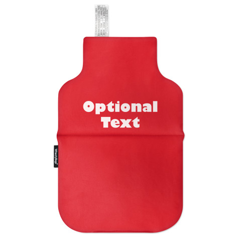 - Red Cotton Fabric (Personalised with Text)