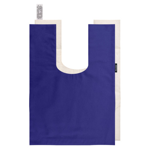 and Removable Cover (Hook & Loop Opening) - Royal Blue Cotton Fabric