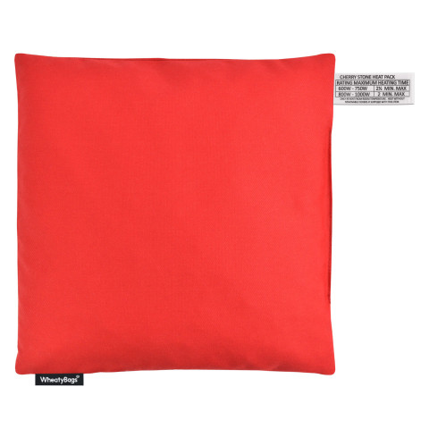 (23cm x 23cm) - Red Cotton Fabric