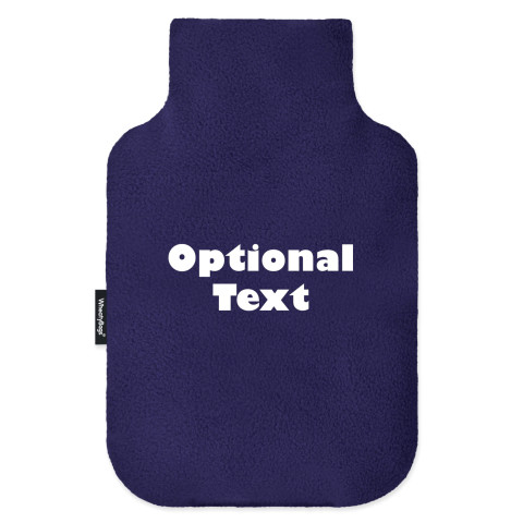 - Navy Blue Fleece Fabric (Personalised with Text)