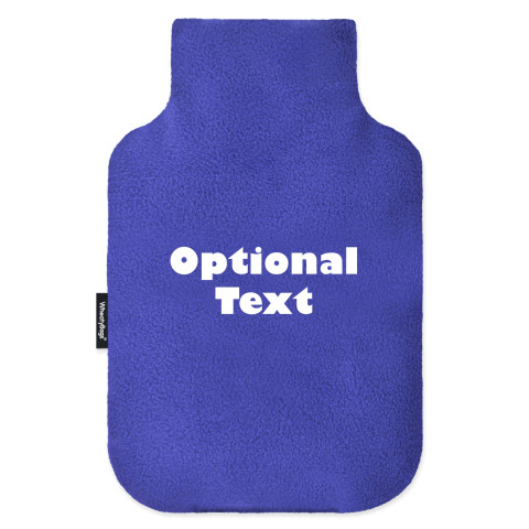 - Royal Blue Fleece Fabric (Personalised with Text)