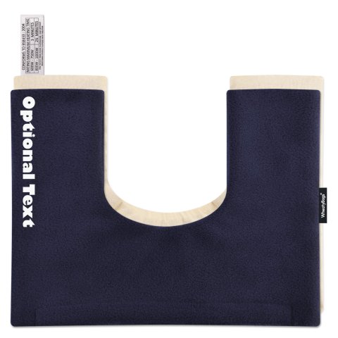 and Removable Cover (Hook & Loop Opening) - Navy Blue Fleece Fabric