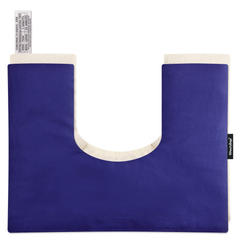 and Removable Cover (Hook & Loop Opening) - Royal Blue Cotton Fabric
