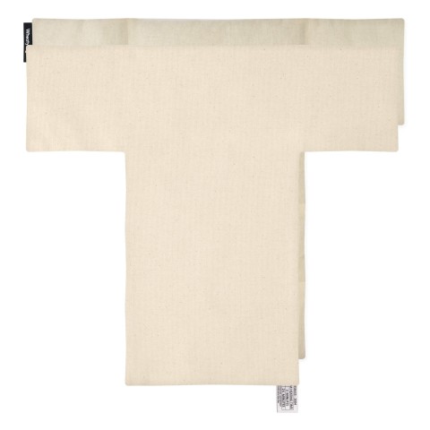 and 'Hook & Loop Style' Removable Cover - Natural - Organic Cotton