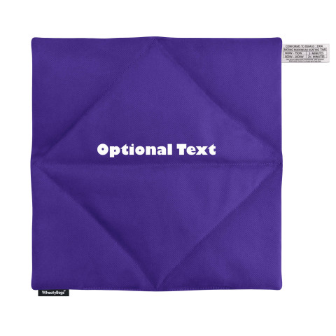 - Royal Blue Cotton Fabric (Personalised with Text)
