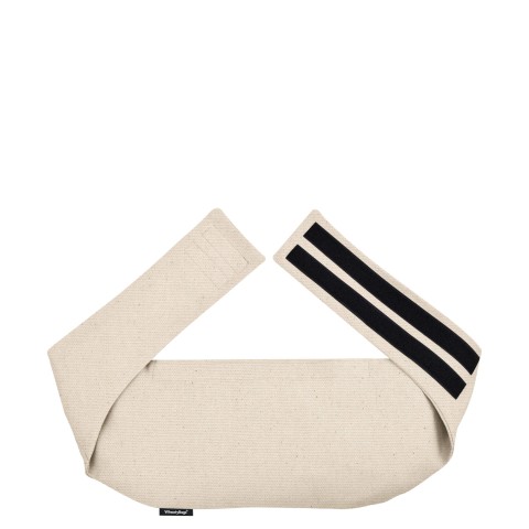 (R 21cm x 118cm) and Removable Cover (Hook & Loop Opening) - Natural - Organic Cotton