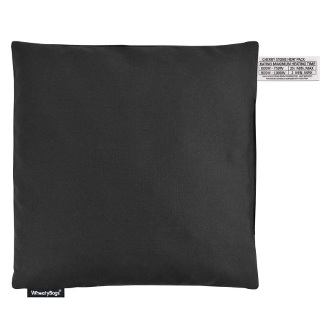 (23cm x 23cm) - Black Polycotton Fabric