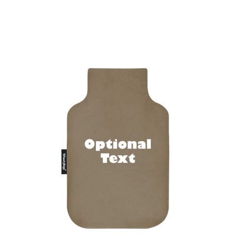 - Mini (750ml) - Mole Brown Luxury Cotton Fabric and Removable Cover (Personalised with Text)