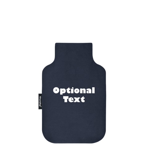 - Mini (750ml) - Navy Blue Cotton Fabric and Removable Cover (Personalised with Text)