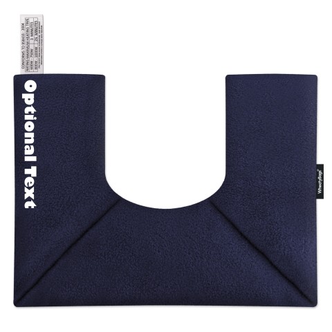 - Navy Blue Fleece Fabric (Personalised with Text)
