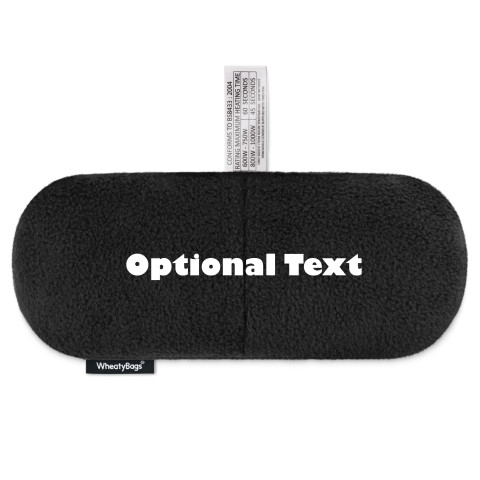 - Black Fleece Fabric (Personalised with Text)