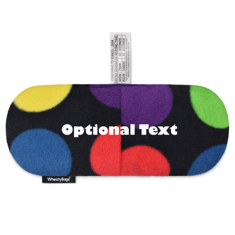 - Ludo Colour Spots Fleece Fabric (Personalised with Text)