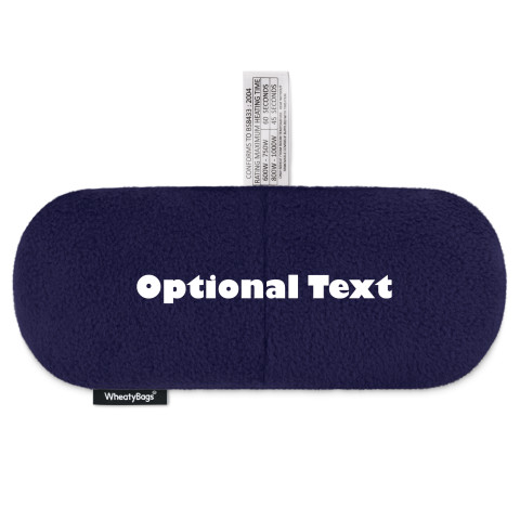 - Navy Blue Fleece Fabric (Personalised with Text)