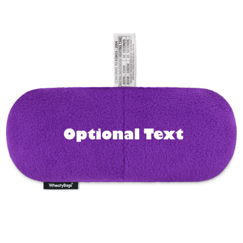 - Purple Fleece Fabric (Personalised with Text)