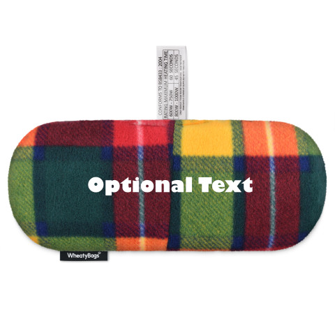 - Tartan Colour Check Fleece Fabric (Personalised with Text)