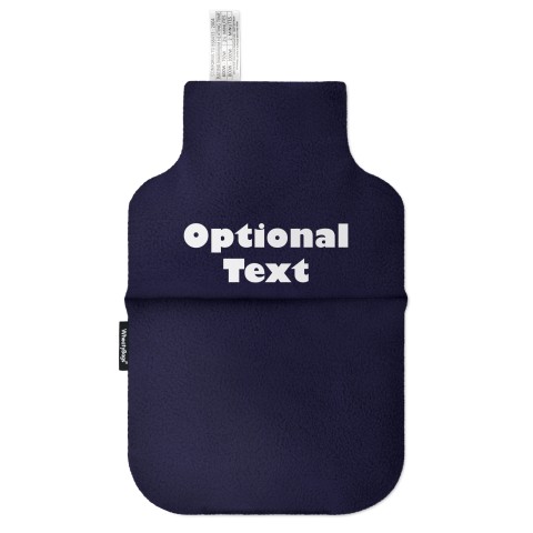 - Navy Blue Fleece Fabric (Personalised with Text)