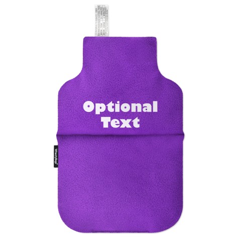 - Purple Fleece Fabric (Personalised with Text)