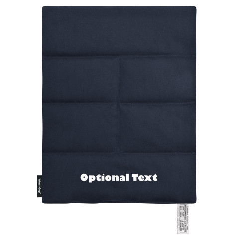 - Navy Blue Cotton Fabric with Lavender