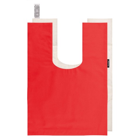 - Red Cotton Fabric and Removable Cover (Personalised with Text)